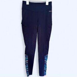 Fleece-lined navy blue Kerrits breeches💙